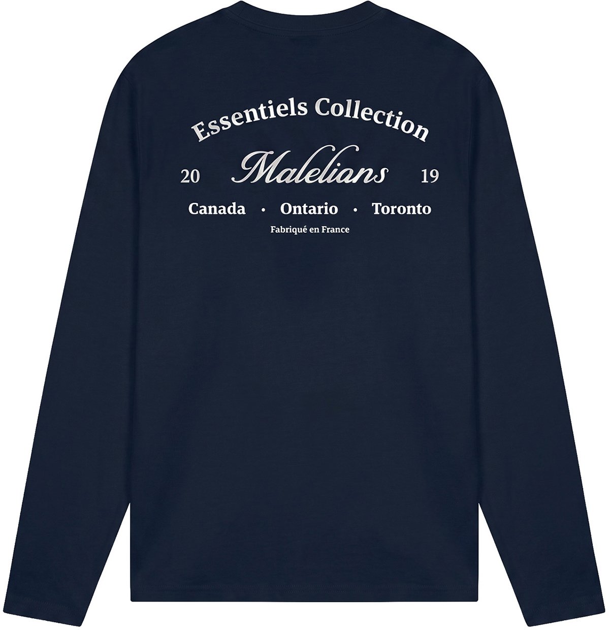 Malelions Men Marina Longsleeve T-Shirt Blauw