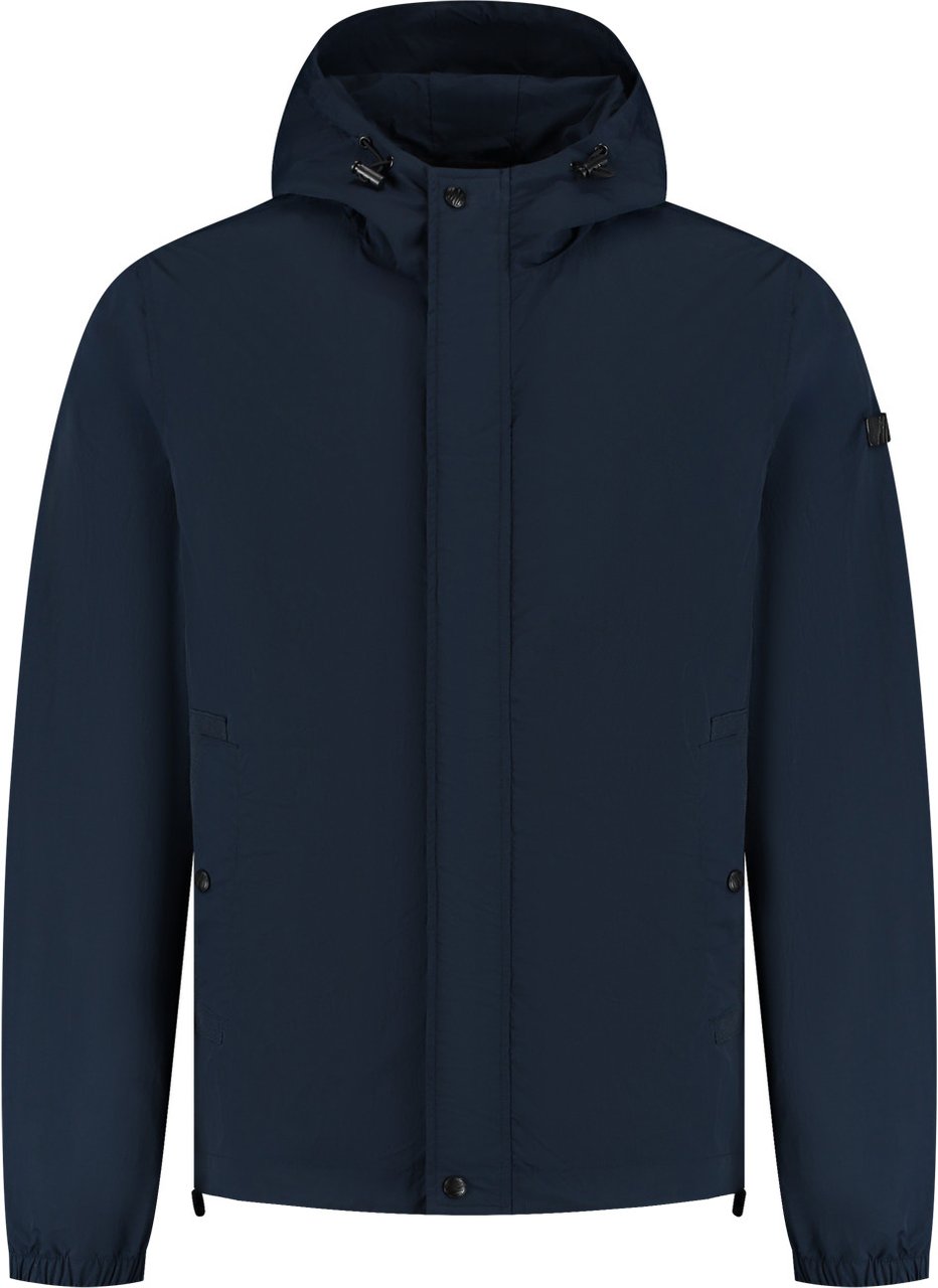 Malelions Malelions Men Nylon Windbreaker Blauw