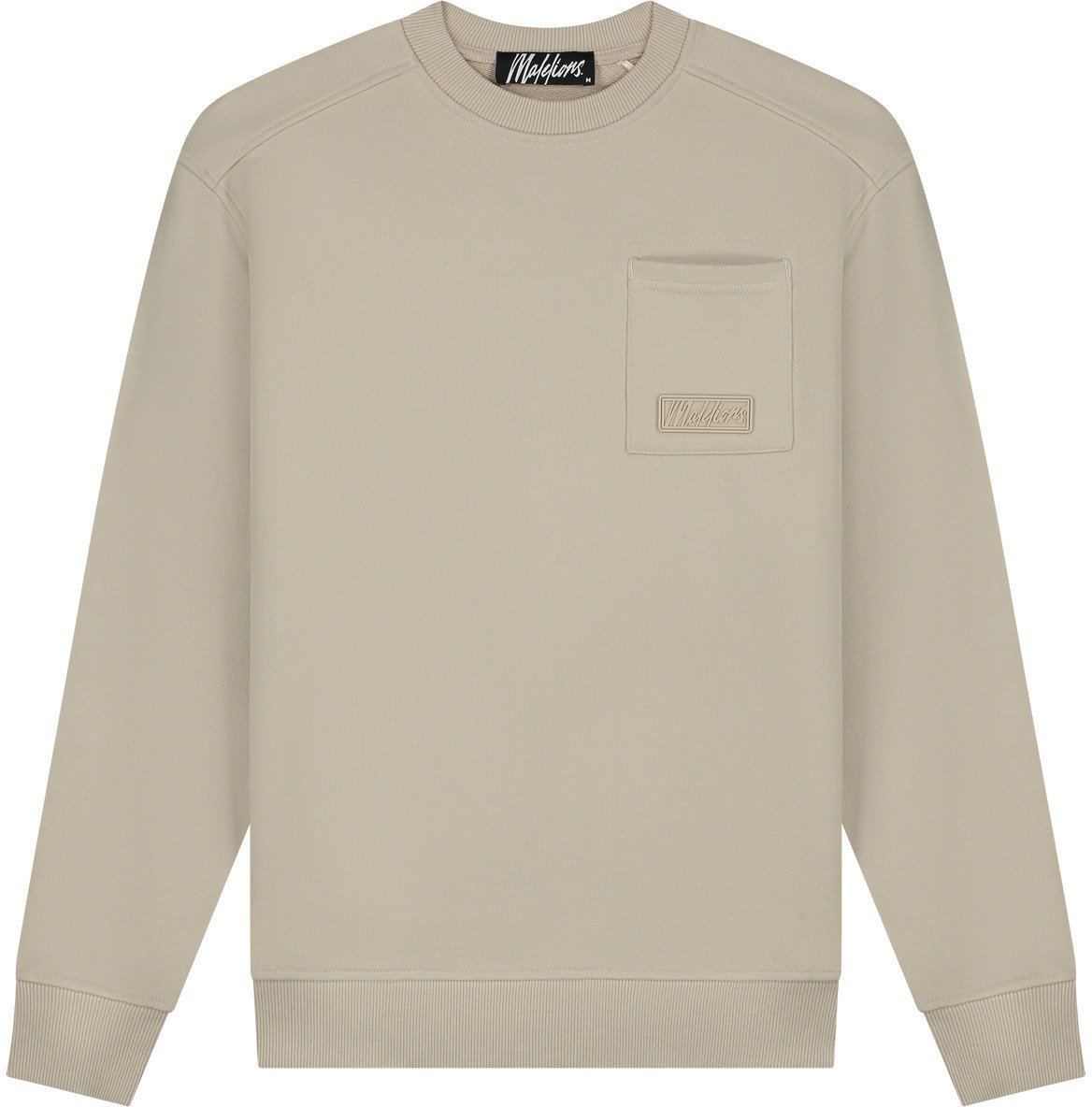 Malelions Malelions Men Pocket Sweater Taupe