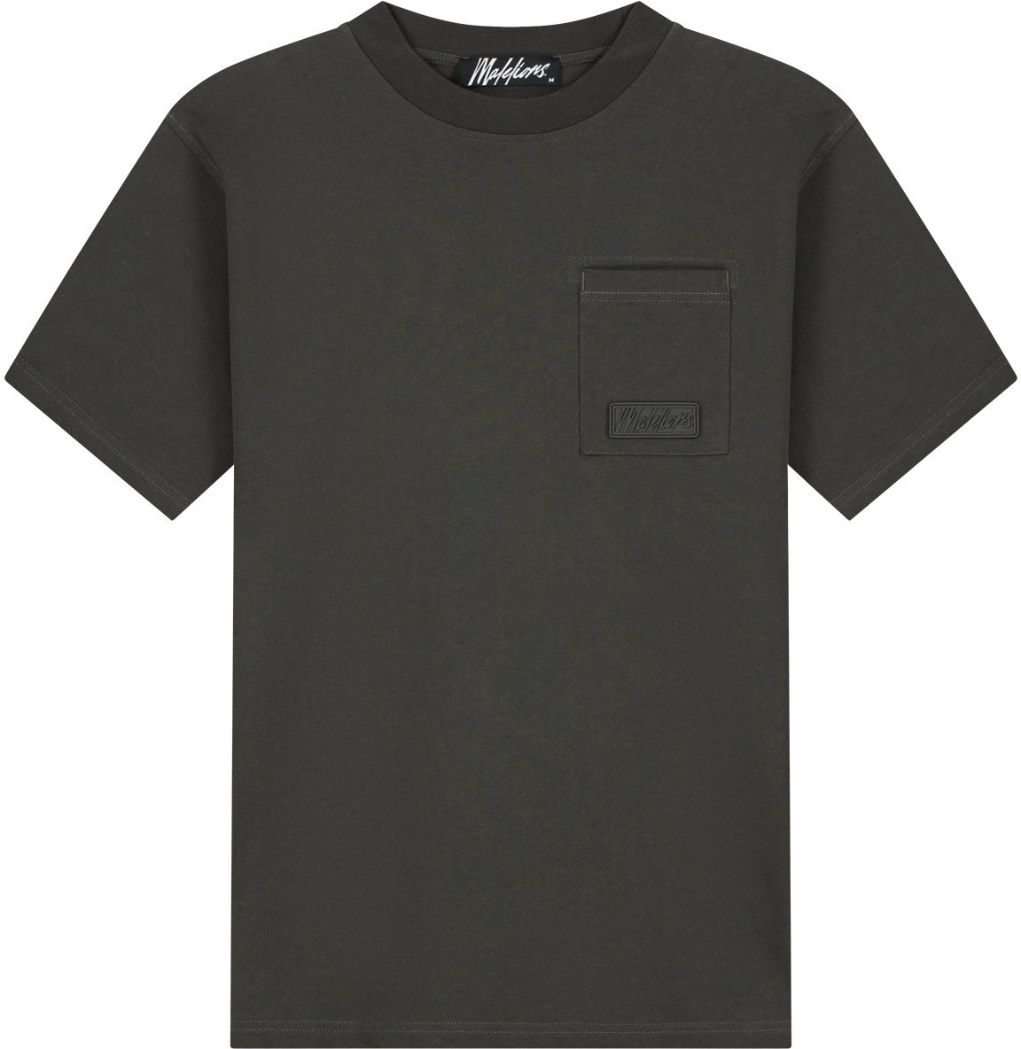 Malelions Malelions Men Pocket T-Shirt Groen