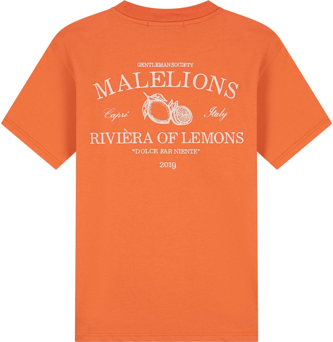 Malelions Malelions Men Riviera T-Shirt Rood