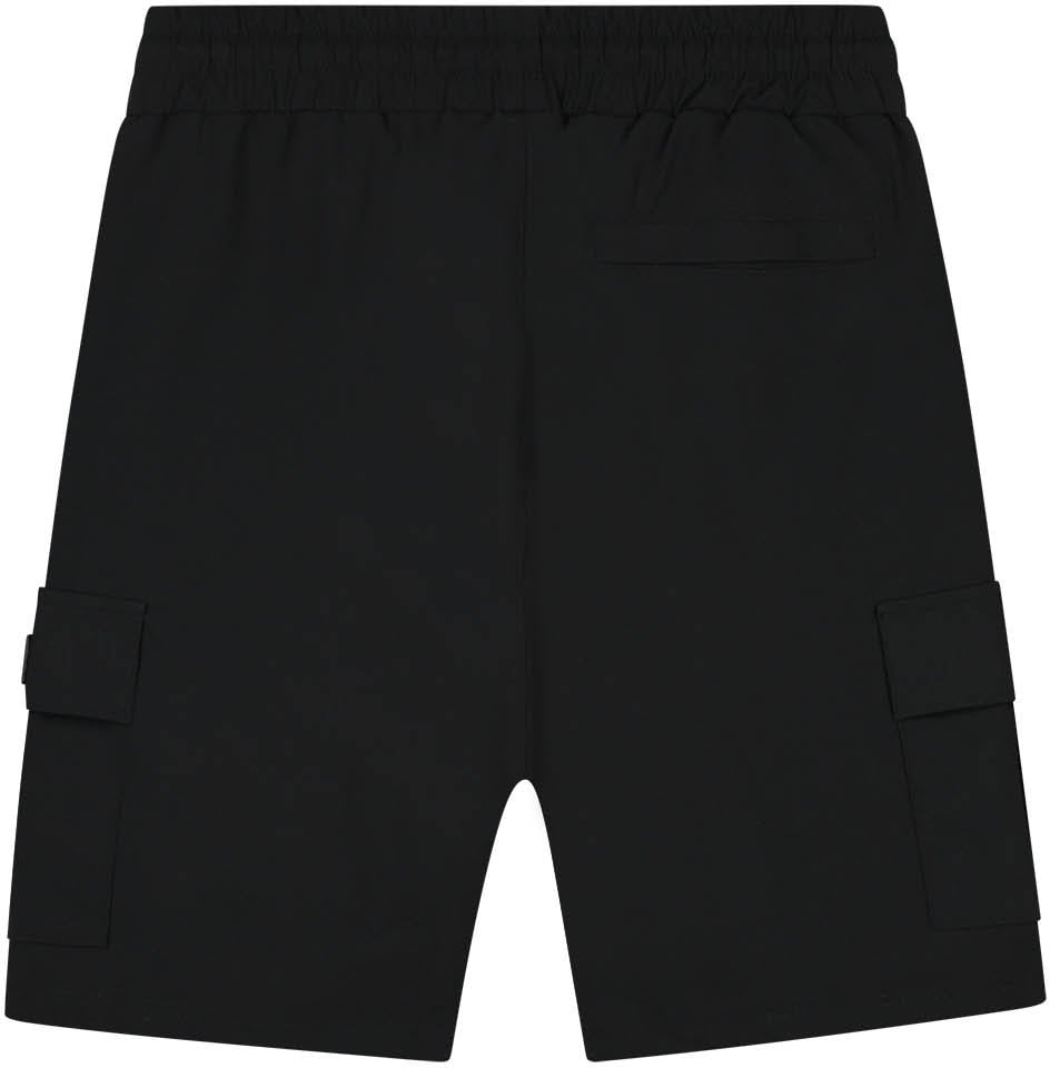 Malelions Malelions Men Capri Cargo Shorts Zwart