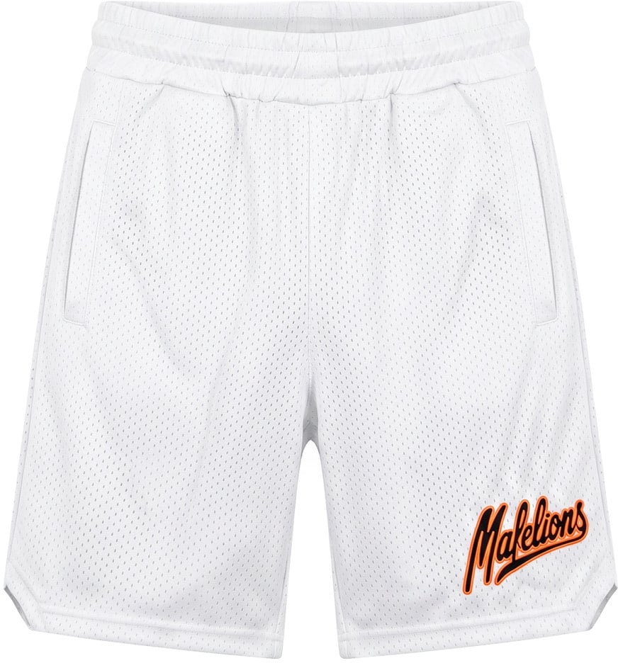 Malelions Malelions Men Perforated Mesh Shorts Wit