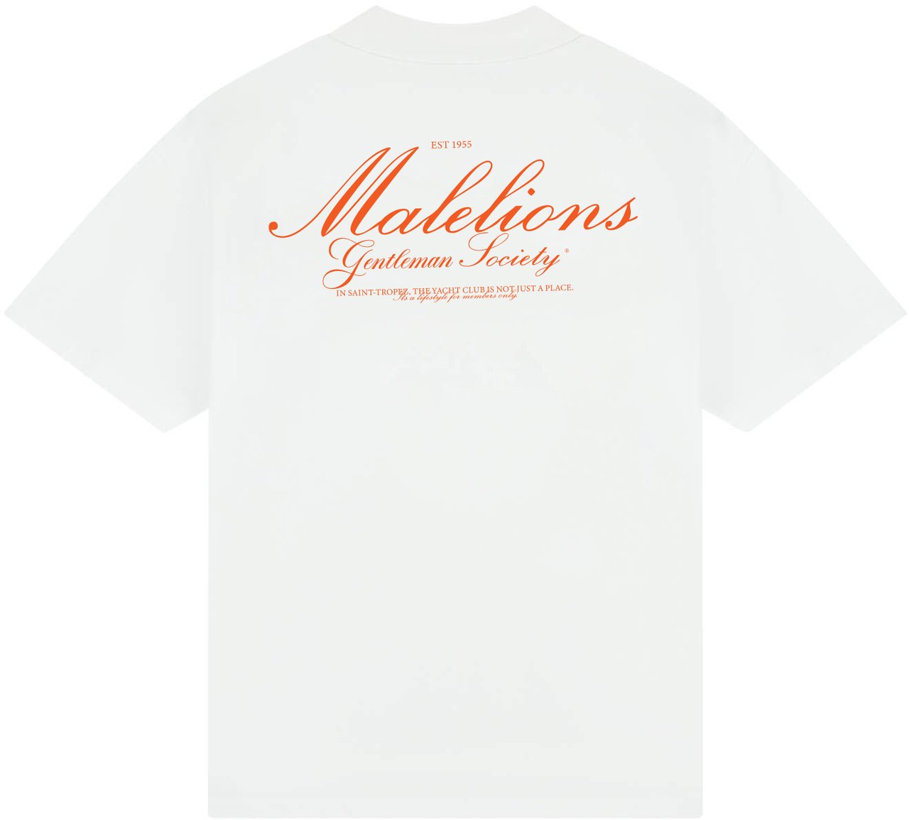 Malelions Men Gentleman Society T-Shirt Wit