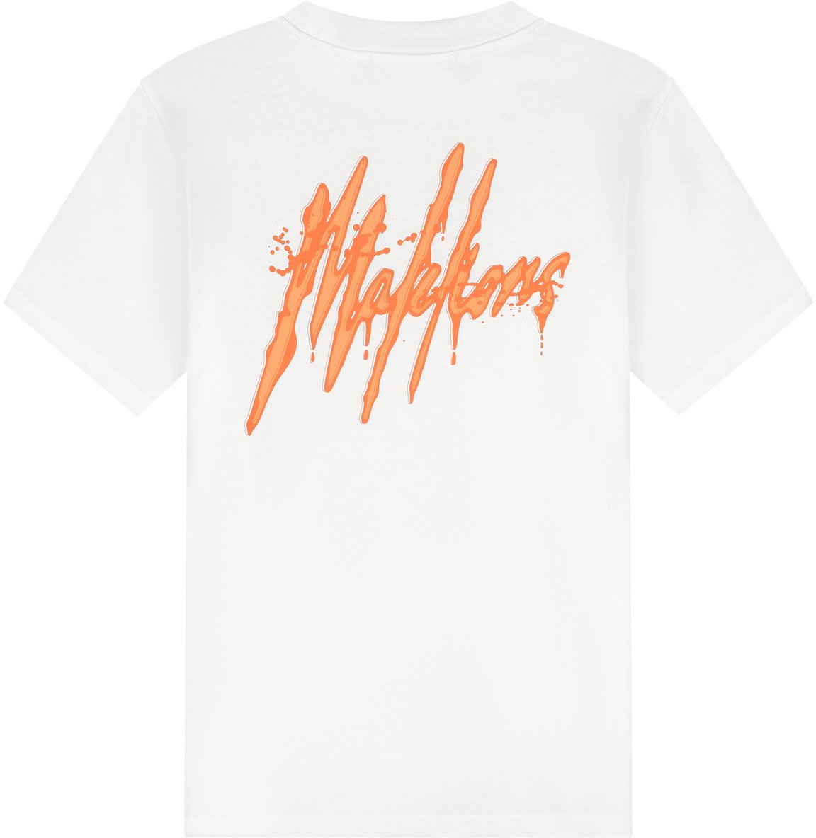 Malelions Malelions Men Signature Drip T-Shirt Wit