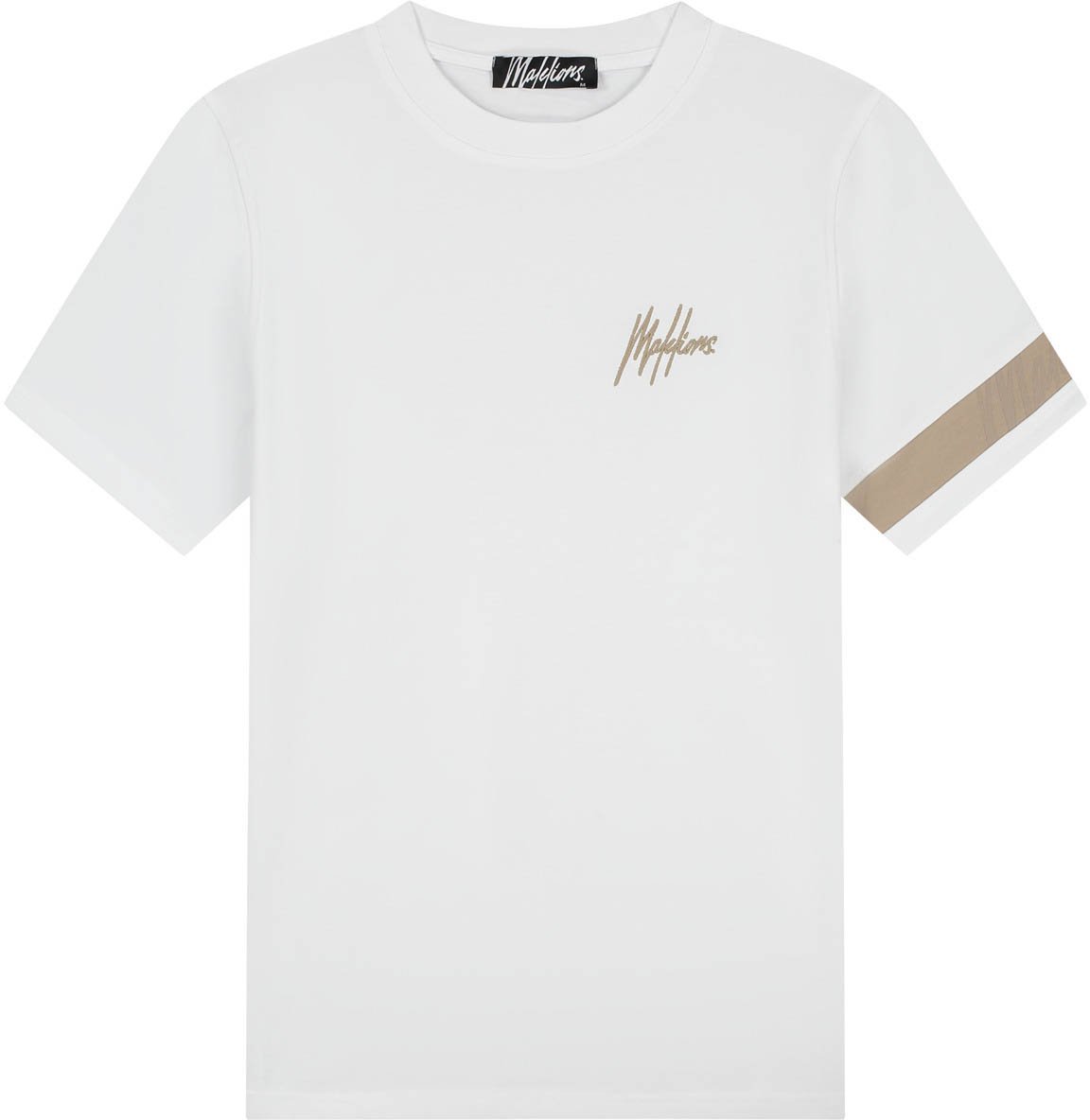 Malelions Men Captain T-Shirt Wit