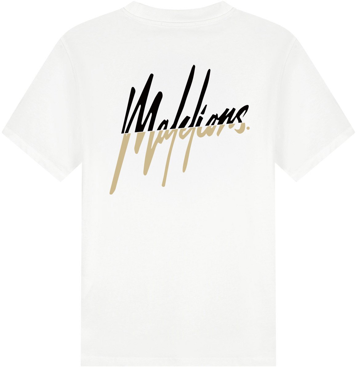 Malelions Men Split T-Shirt Wit