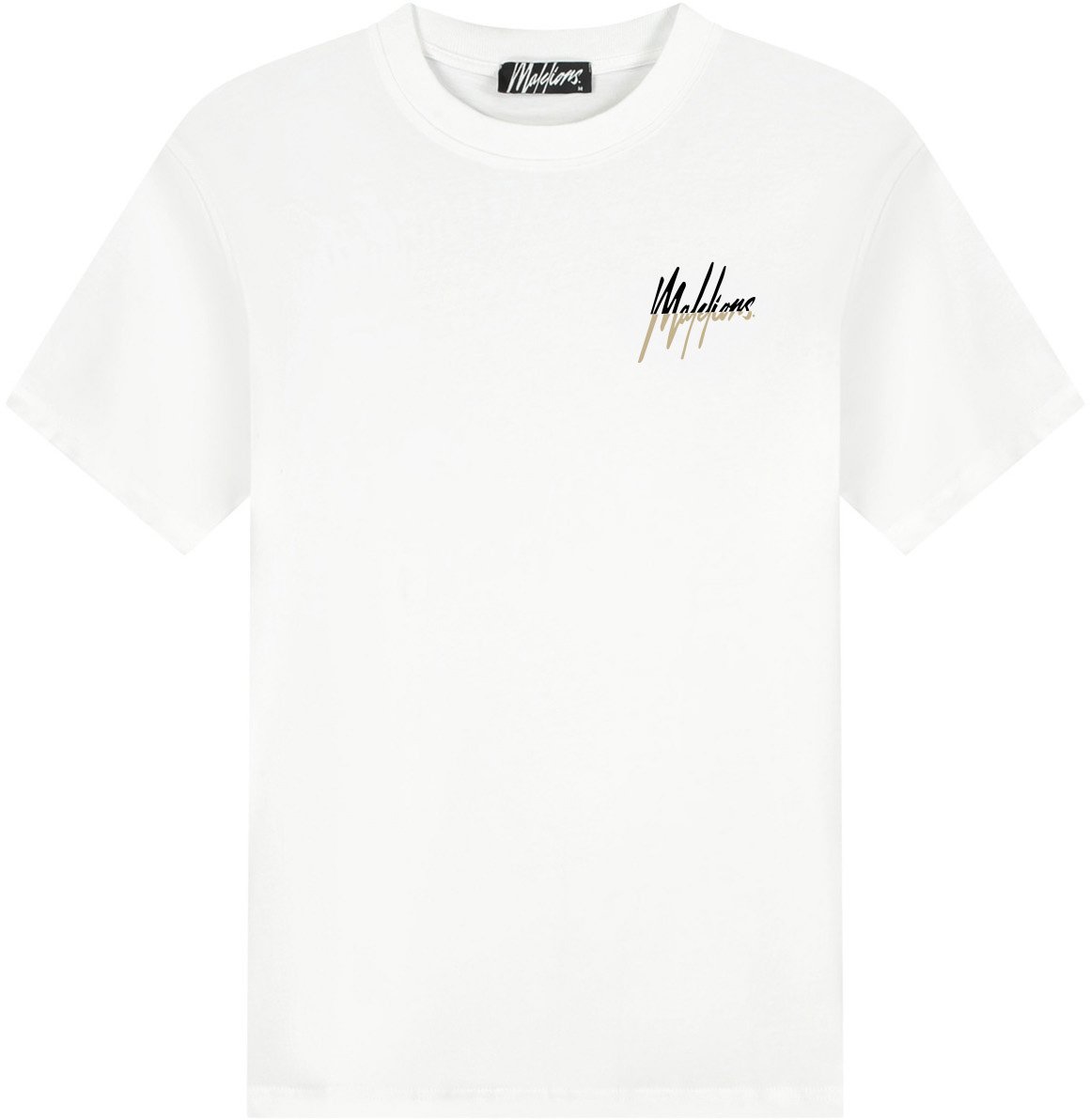 Malelions Men Split T-Shirt Wit