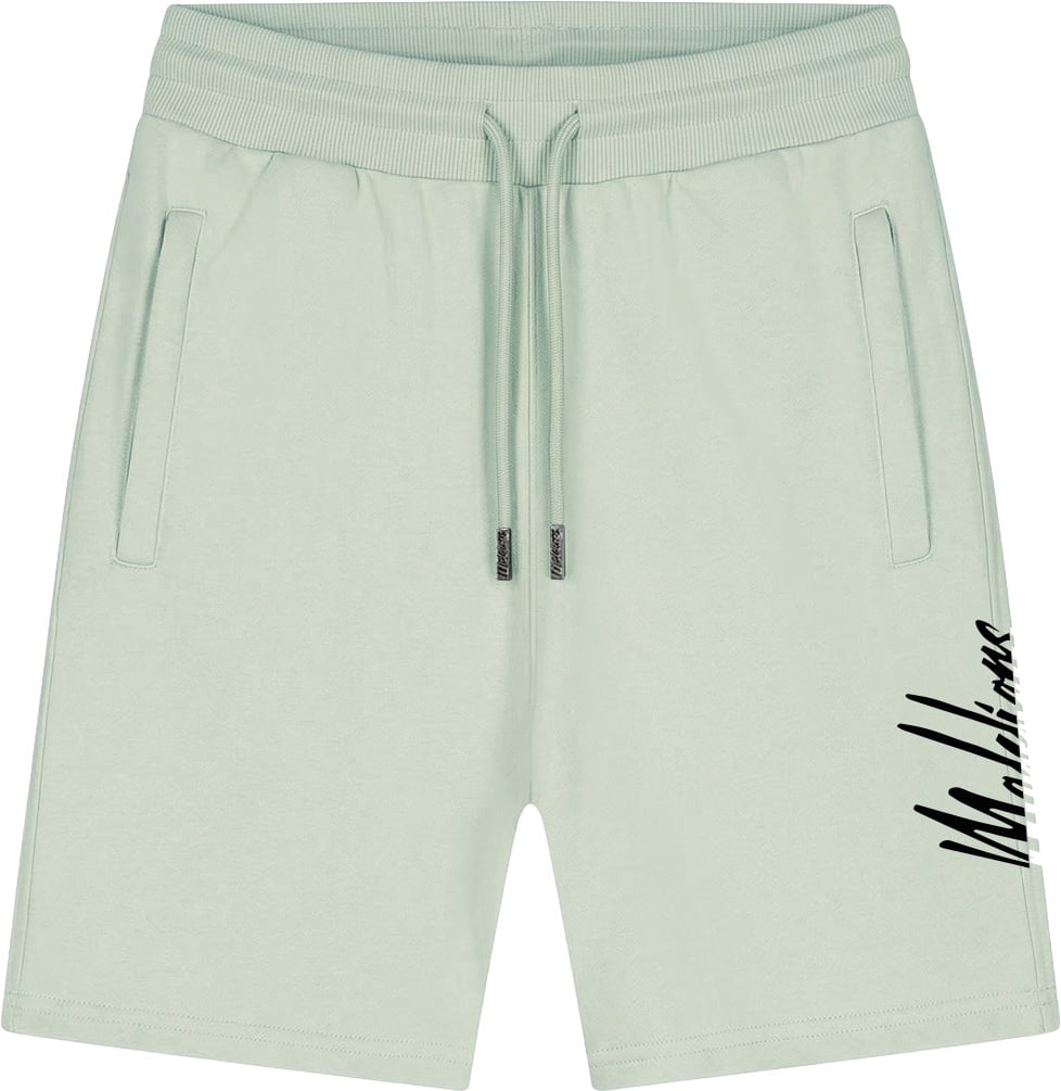 Malelions Malelions Men Split Shorts Groen