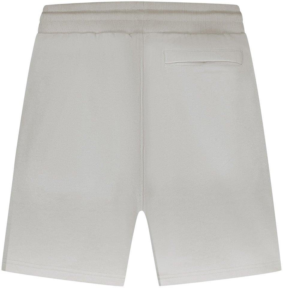 Malelions Malelions Men Sprayed Social Club Shorts Grijs