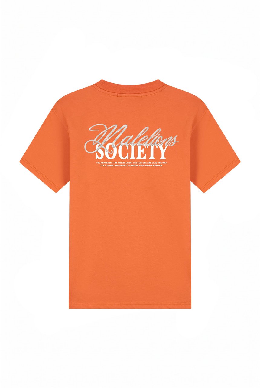 Malelions Men Society T-Shirt Rood