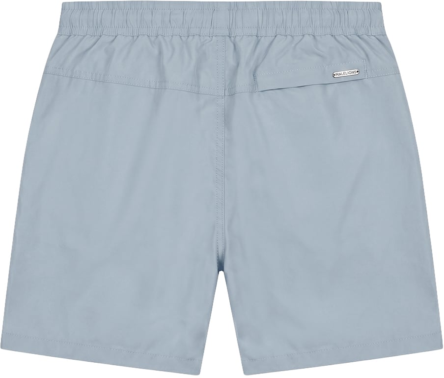 Malelions Men Tailored Swim Shorts Grijs