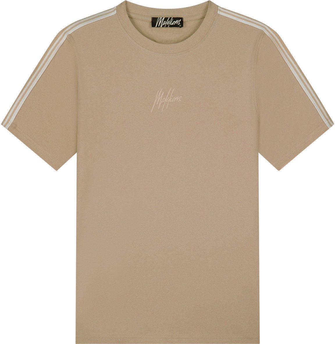 Malelions Malelions Men Studio T-Shirt Taupe