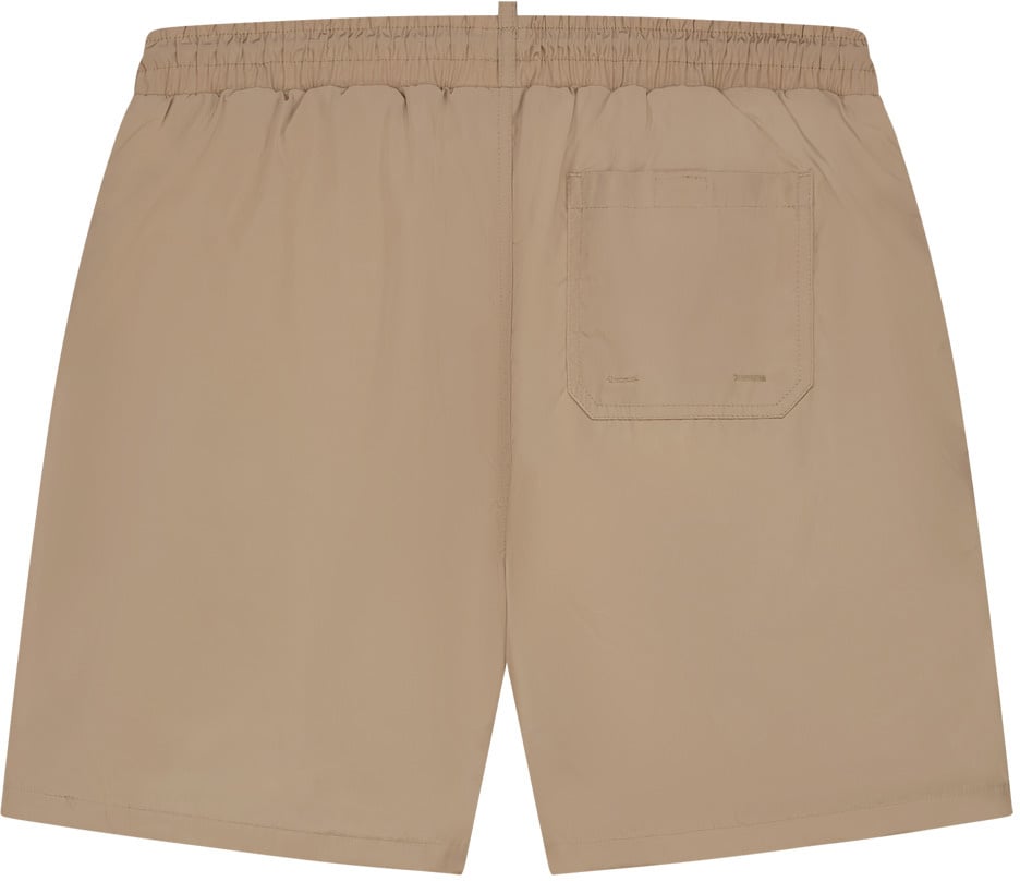 Malelions Malelions Men Studio Swim Shorts Taupe