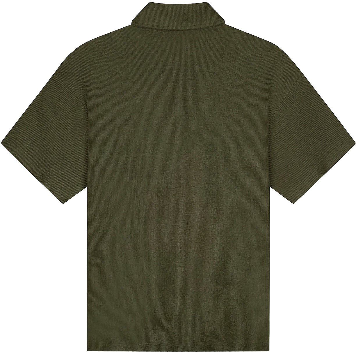 Malelions Men Emblem Seersucker Shirt Groen