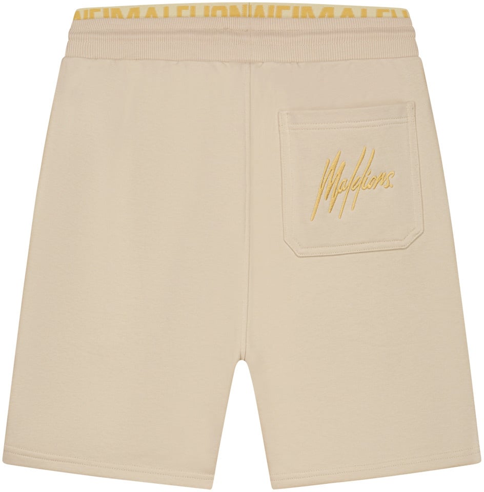 Malelions Men Venetian Shorts Taupe