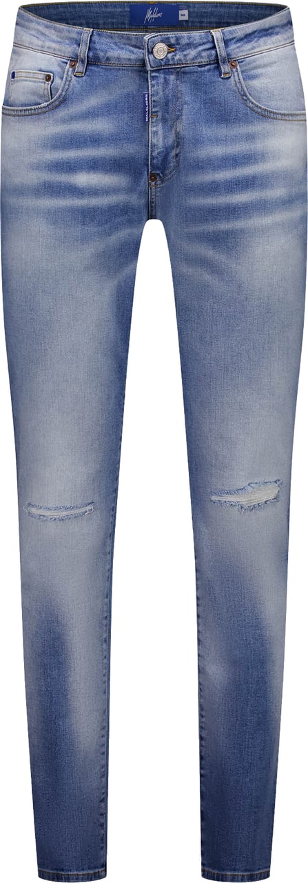 Malelions Malelions Men Tapered Jeans Blauw