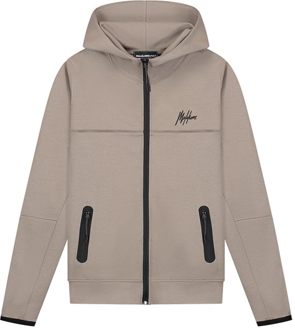Malelions Malelions Sport Counter Hooded Vest Taupe