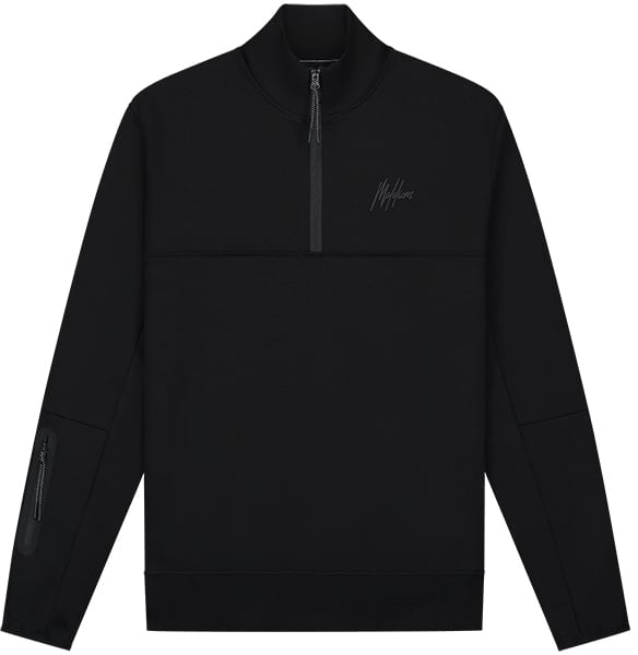 Malelions Malelions Sport Counter Half Zip Zwart