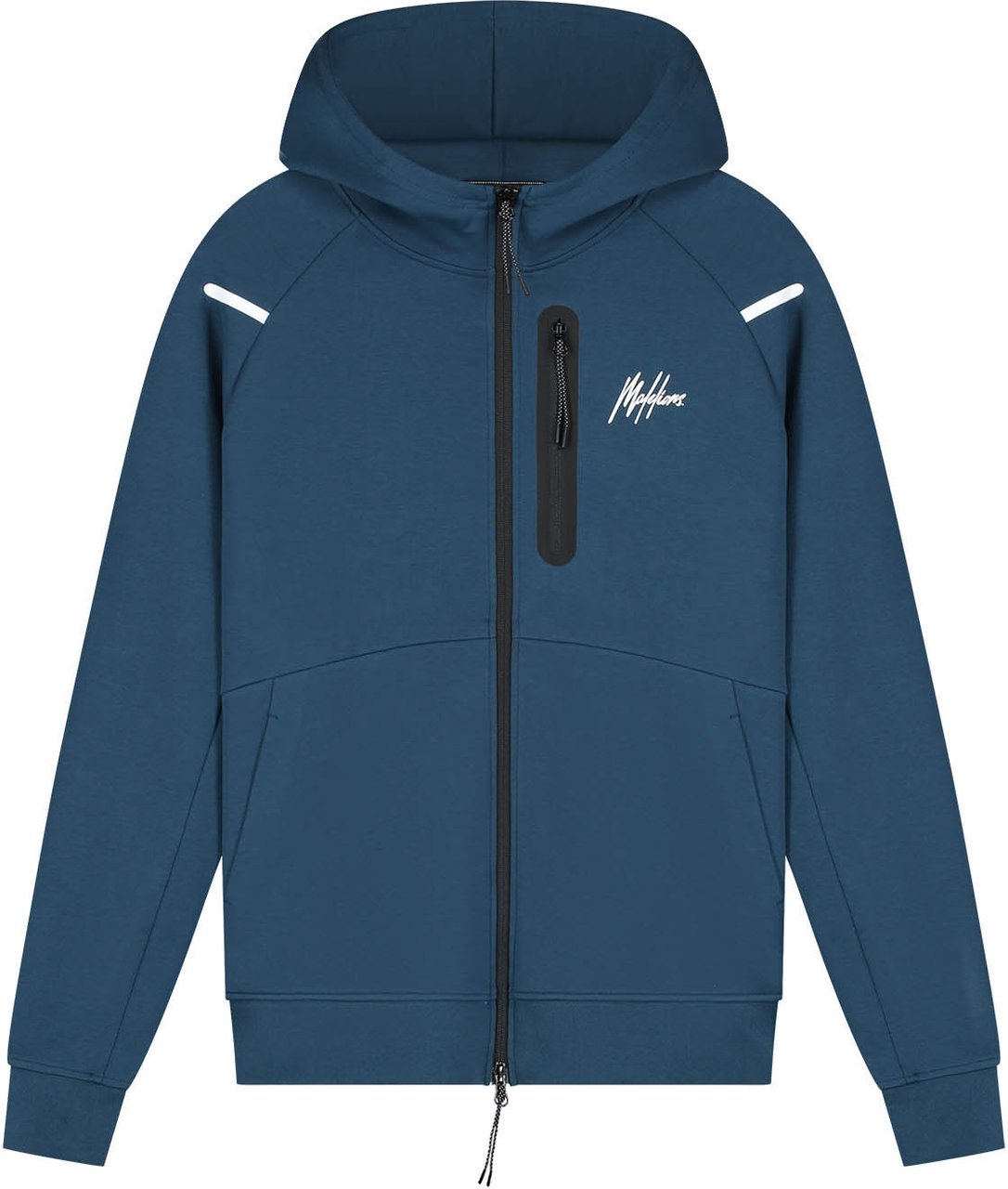 Malelions Malelions Sport Counter Zip Hoodie Paars
