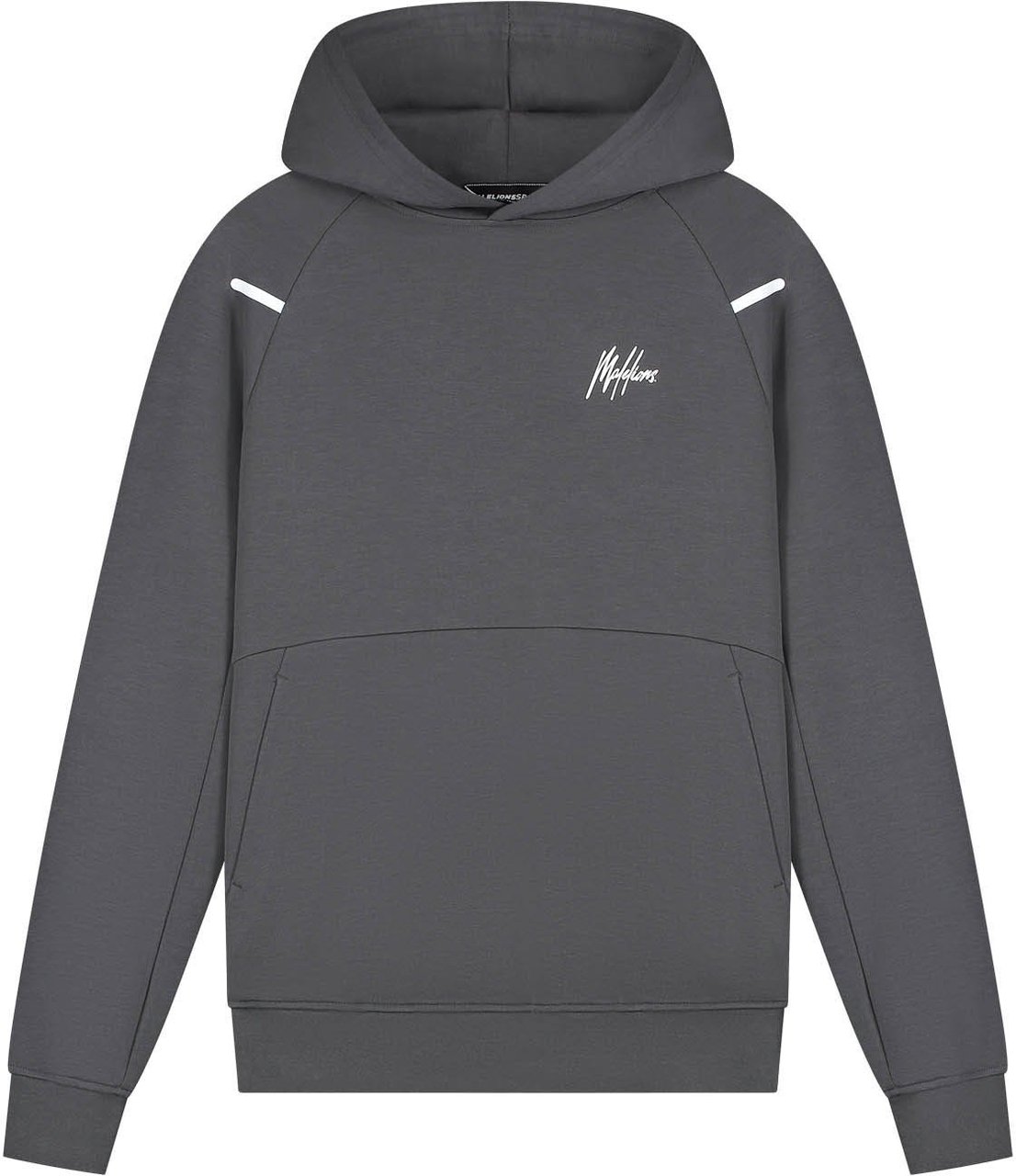 Malelions Malelions Sport Counter Hoodie Grijs