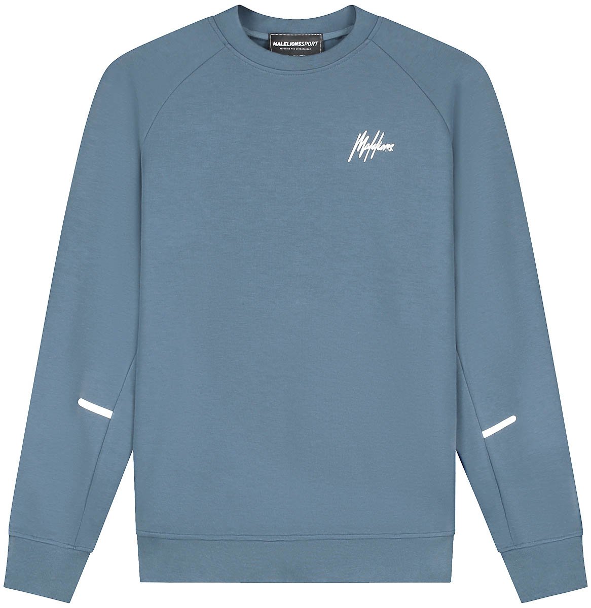 Malelions Malelions Sport Counter Sweater Grijs