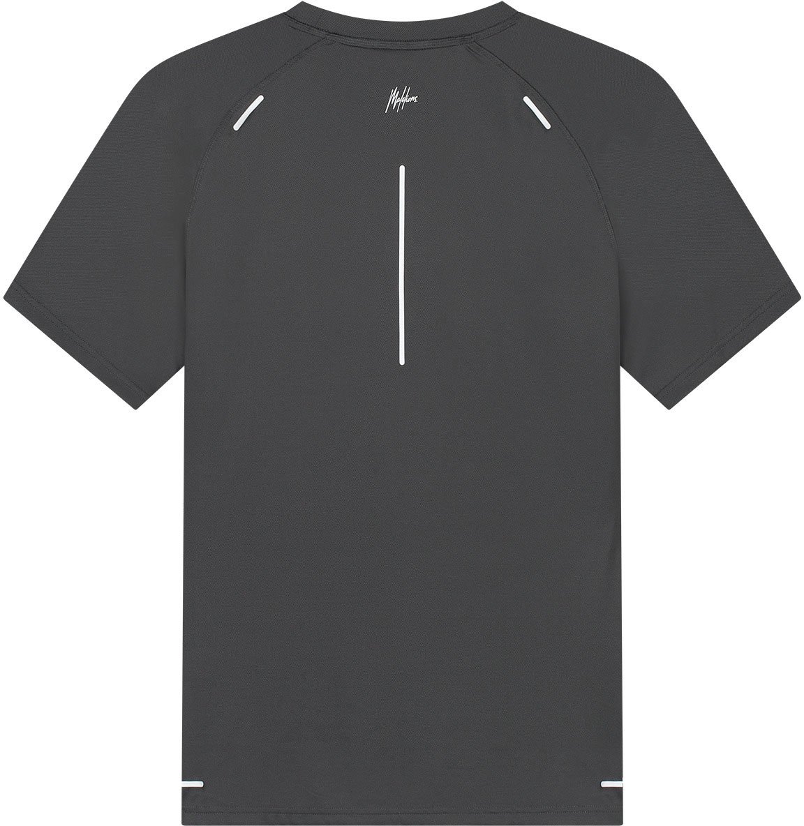 Malelions Malelions Sport Padel Pique T-Shirt Grijs