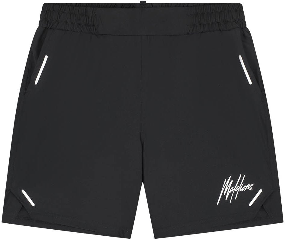 Malelions Malelions Sport Padel Pique Shorts Zwart