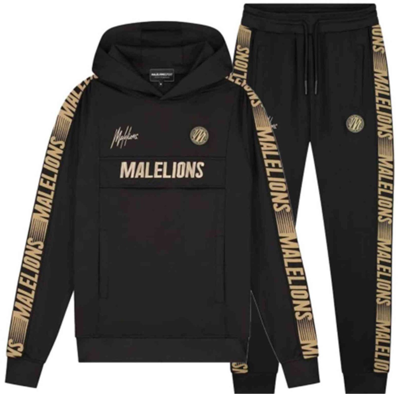 Malelions Malelions Sport Warming Up Tracksuit Zwart