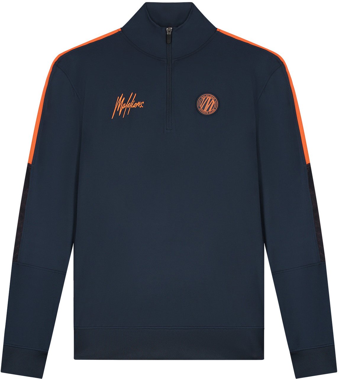 Malelions Malelions Sport Transfer Quarter Zip Tracksuit Blauw
