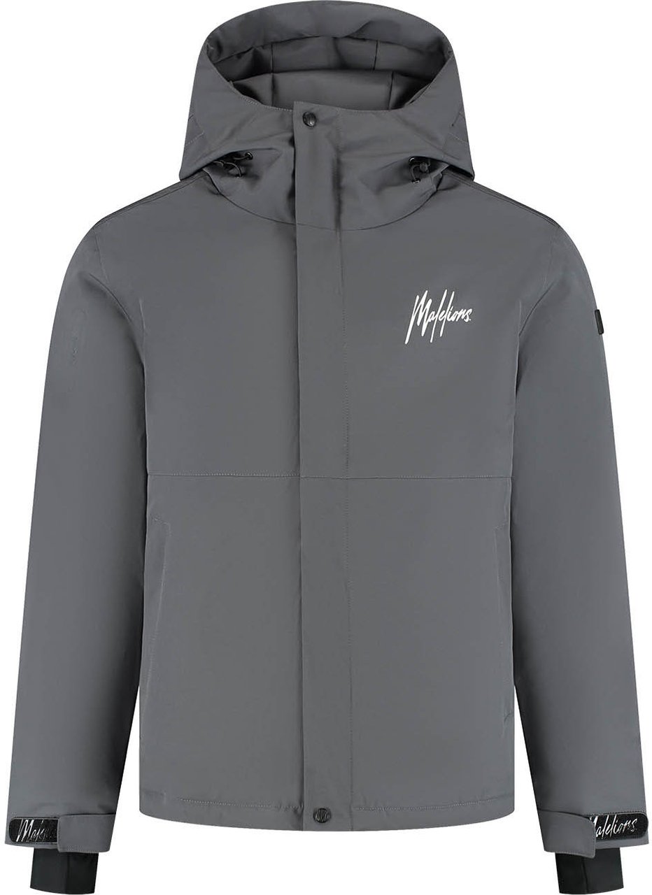 Malelions Malelions Men Ski Mogul Jacket Grijs