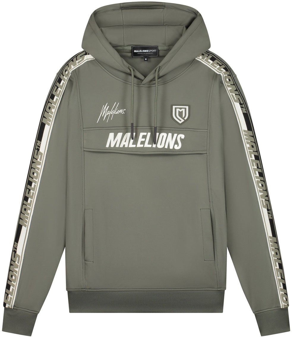 Malelions Malelions Sport Warming-Up Hoodie Groen