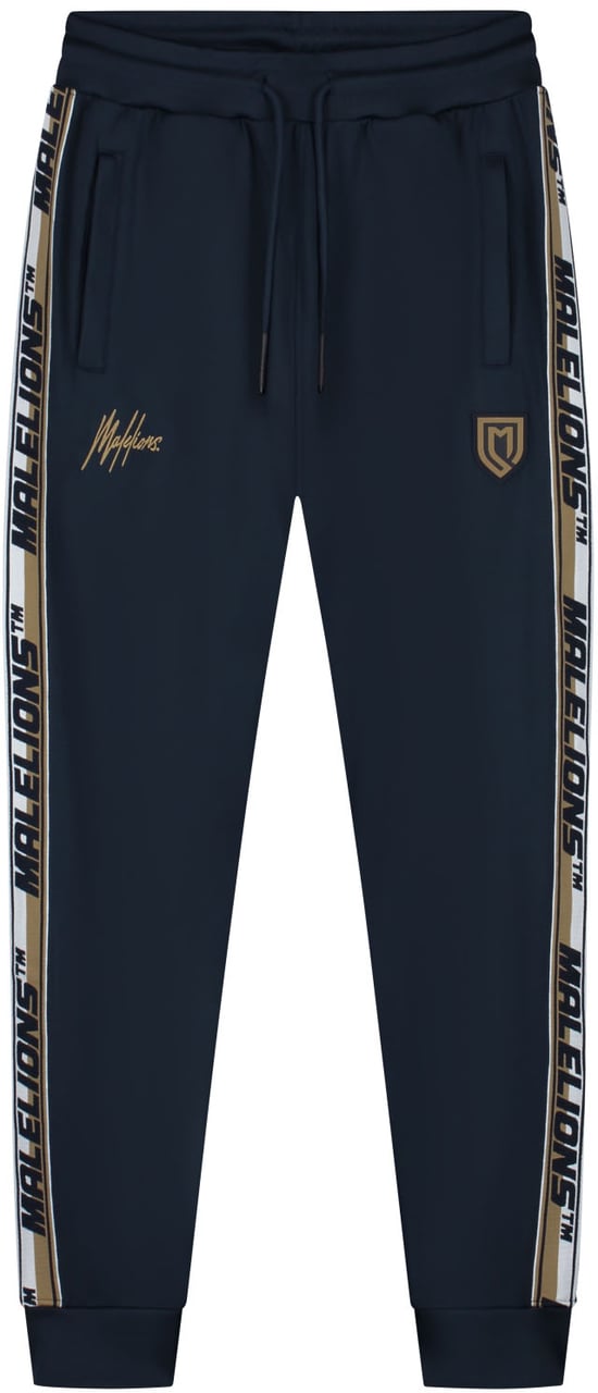 Malelions Malelions Sport Warming-Up Trackpants Blauw