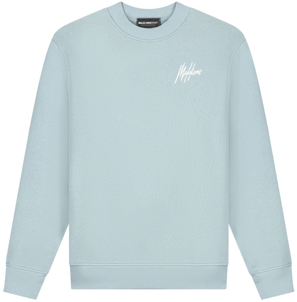 Malelions Malelions Sport Logo Sweater Blauw