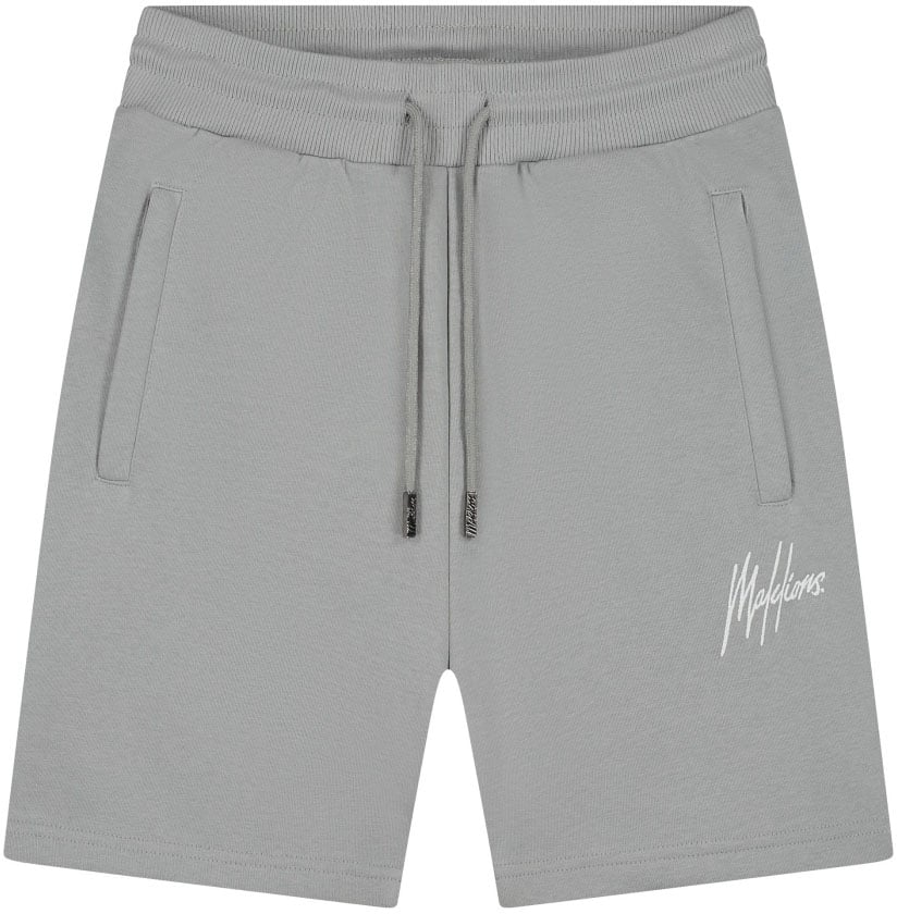 Malelions Malelions Sport Logo Shorts Grijs