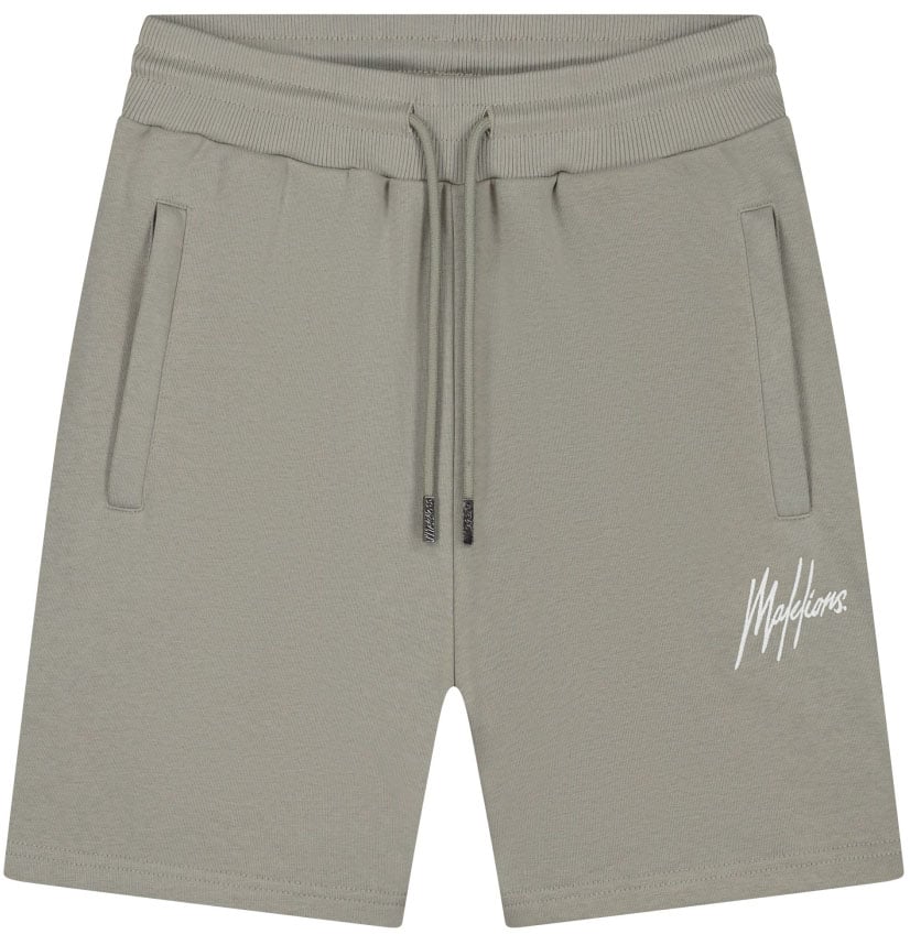 Malelions Malelions Sport Logo Shorts Groen