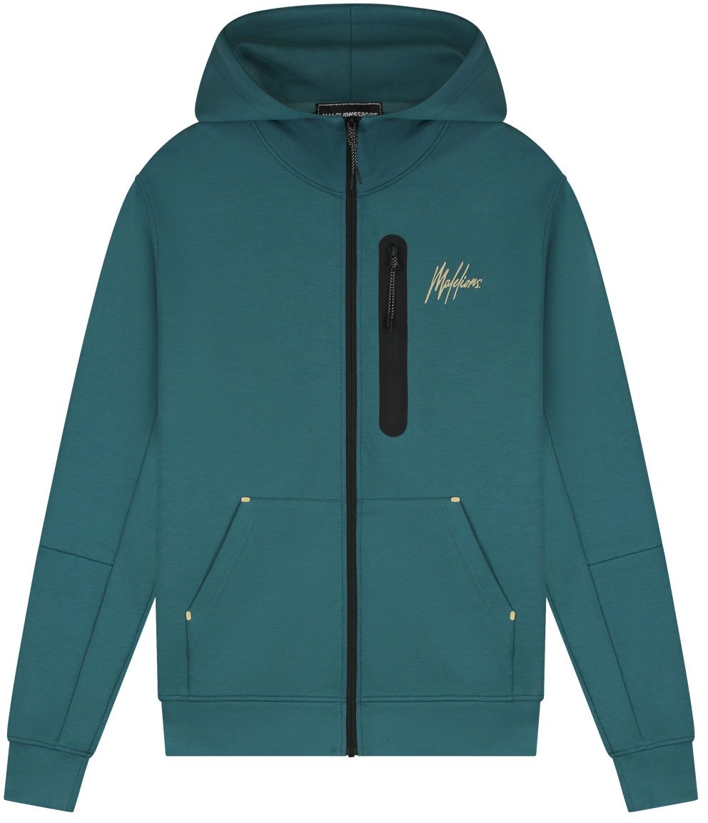 Malelions Malelions Sport Counter Hooded Vest Groen