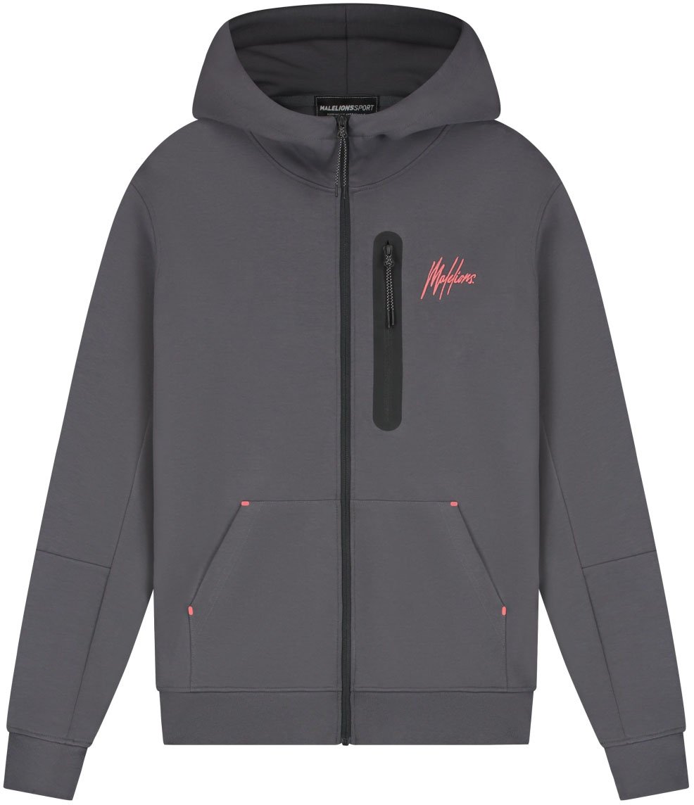Malelions Malelions Sport Counter Hooded Vest Groen