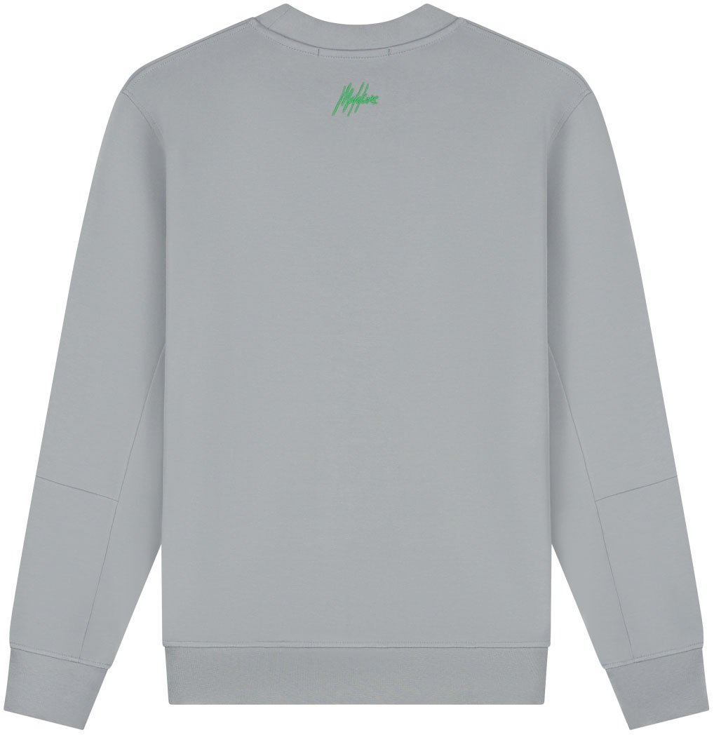 Malelions Malelions Sport Counter Sweater Grijs