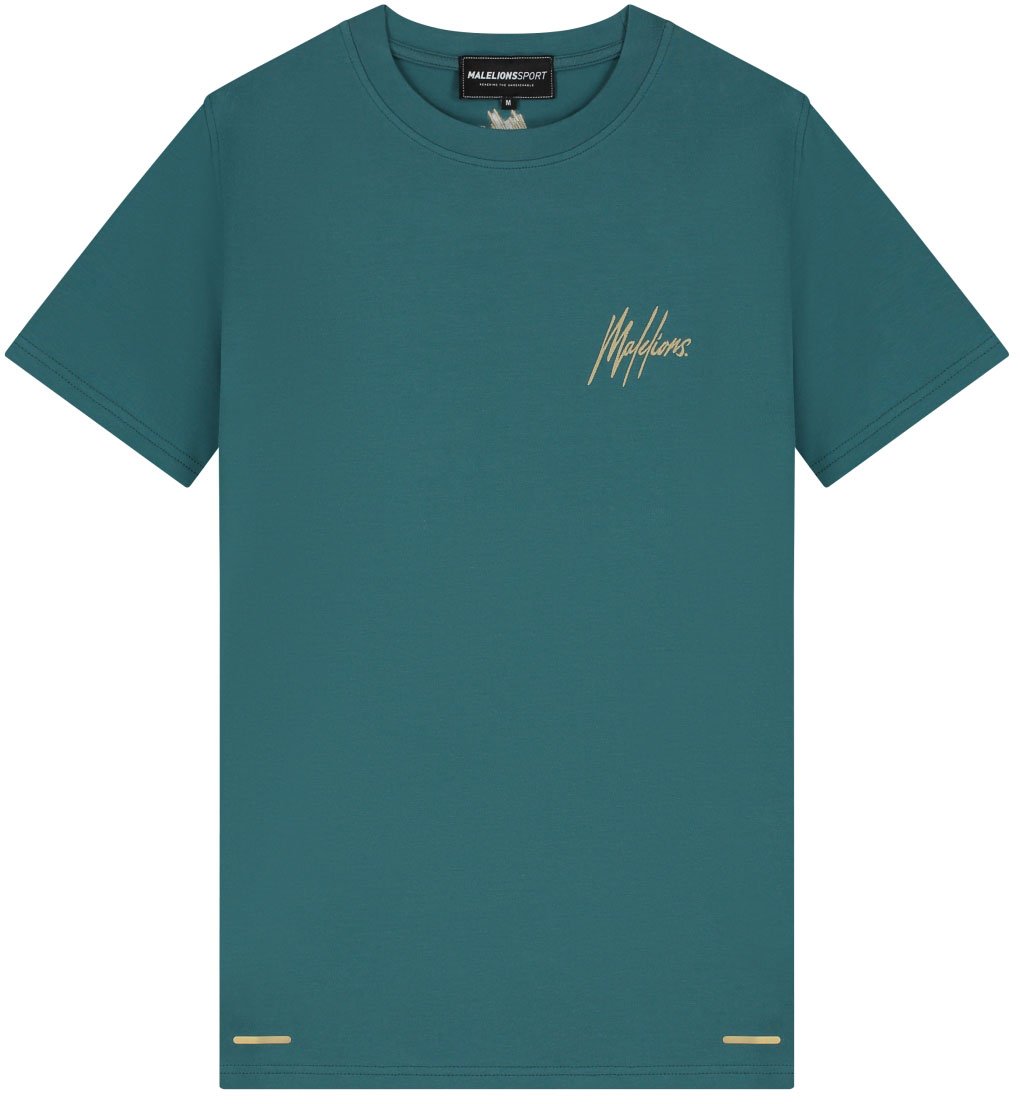 Malelions Malelions Sport Counter T-Shirt Groen