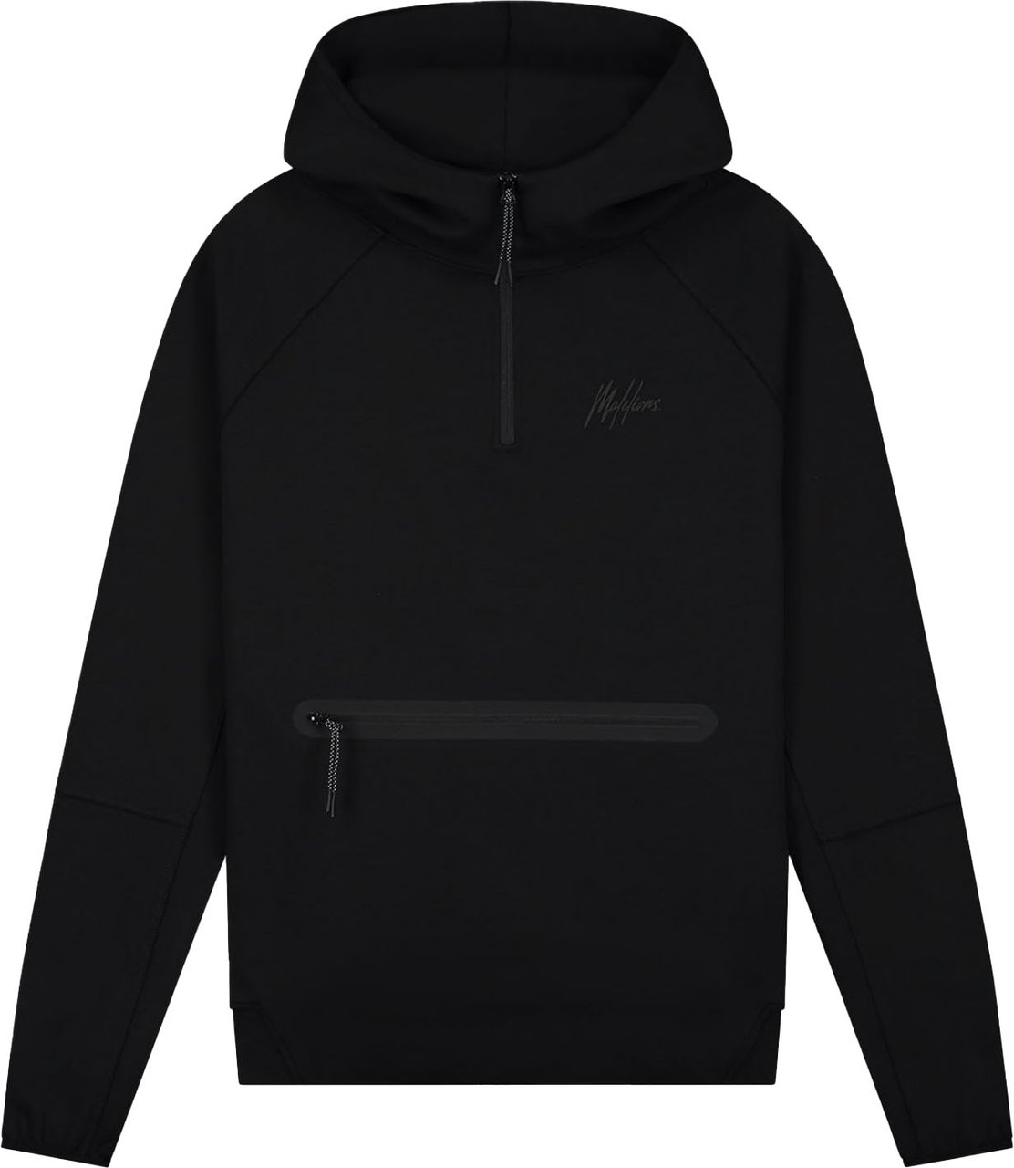 Malelions Malelions Sport Counter Half Zip Hoodie 2.0 Zwart