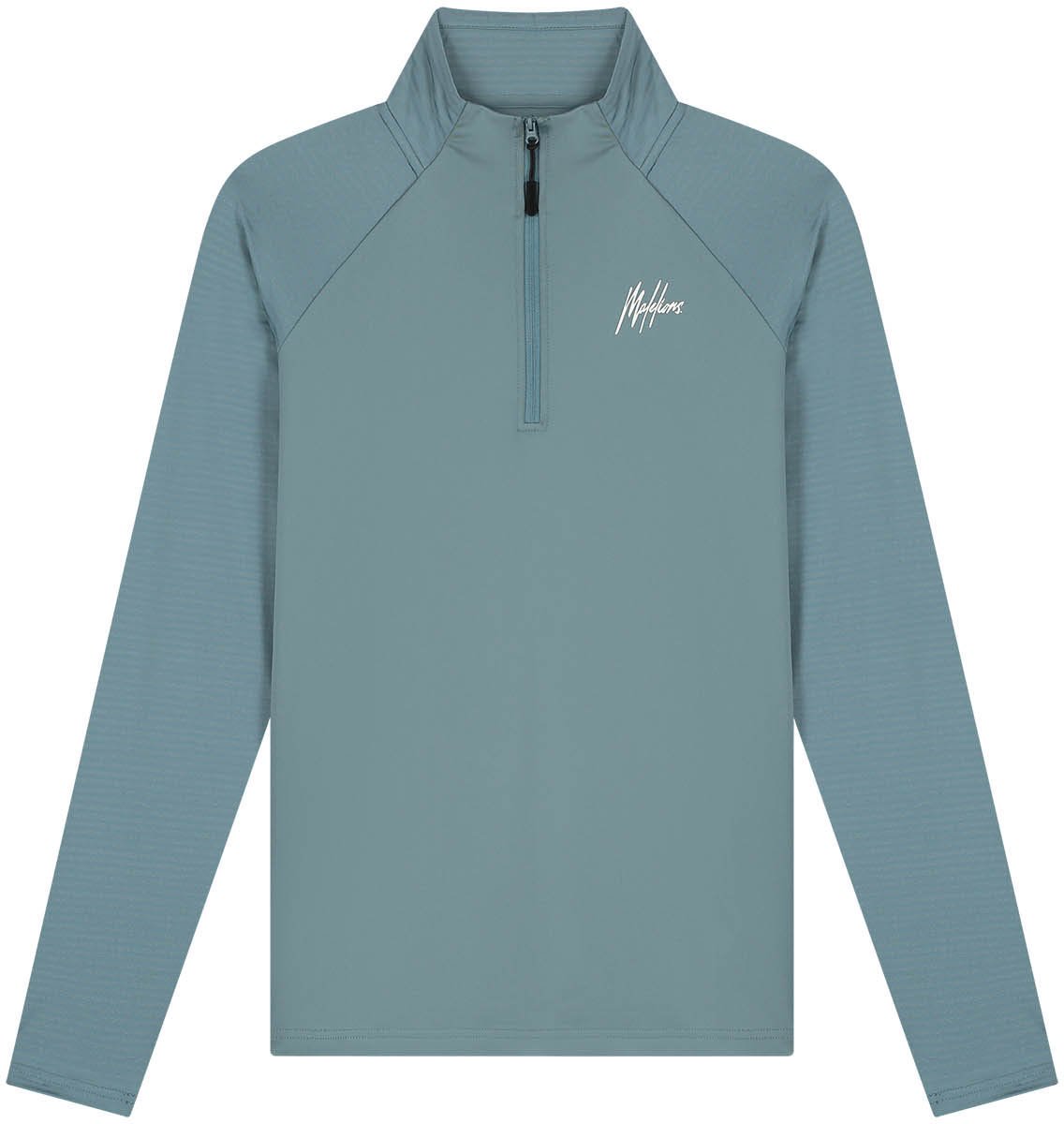 Malelions Malelions Sport Ace Quarter Zip Grijs