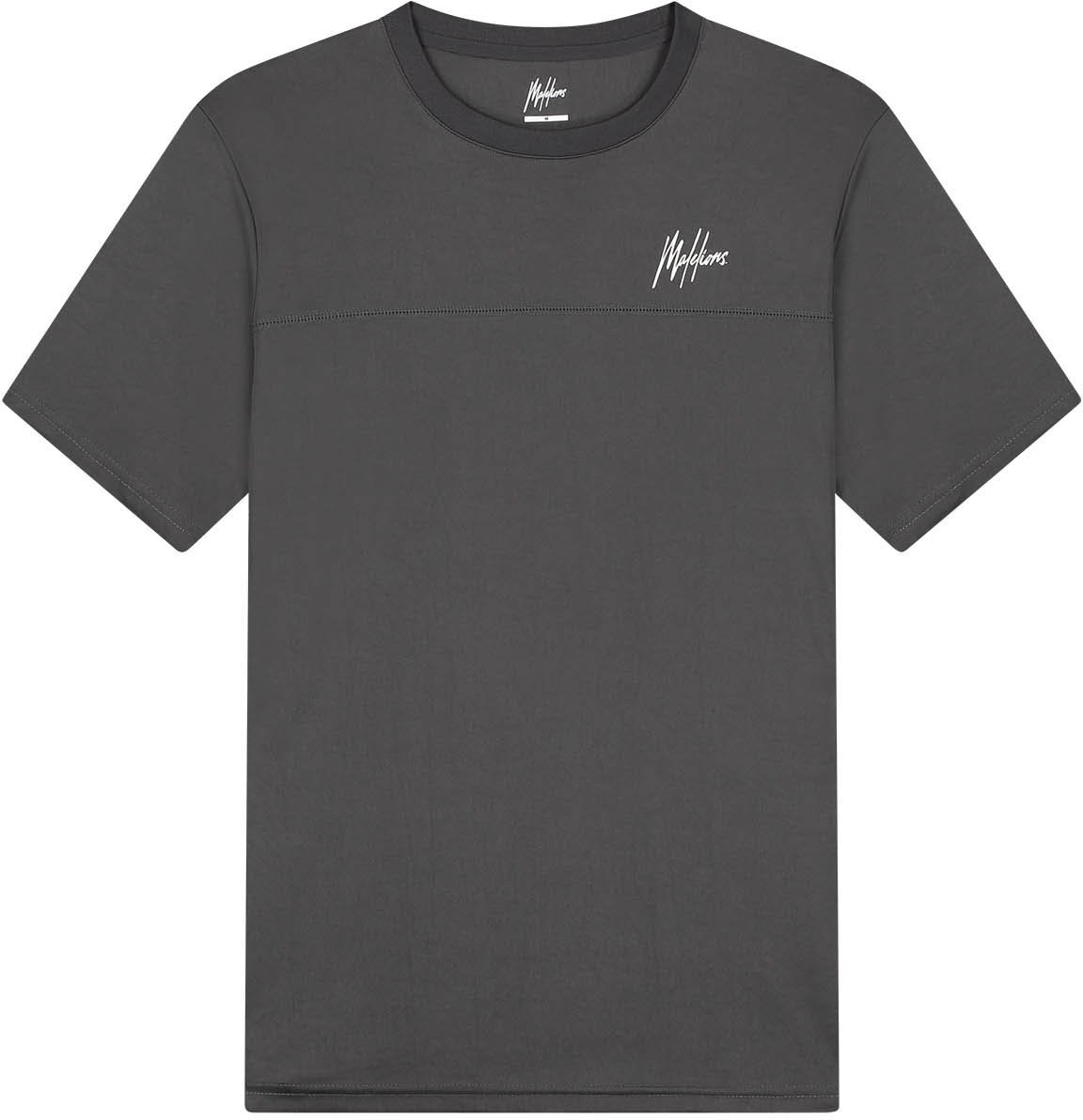 Malelions Malelions Sport Ace T-Shirt Grijs