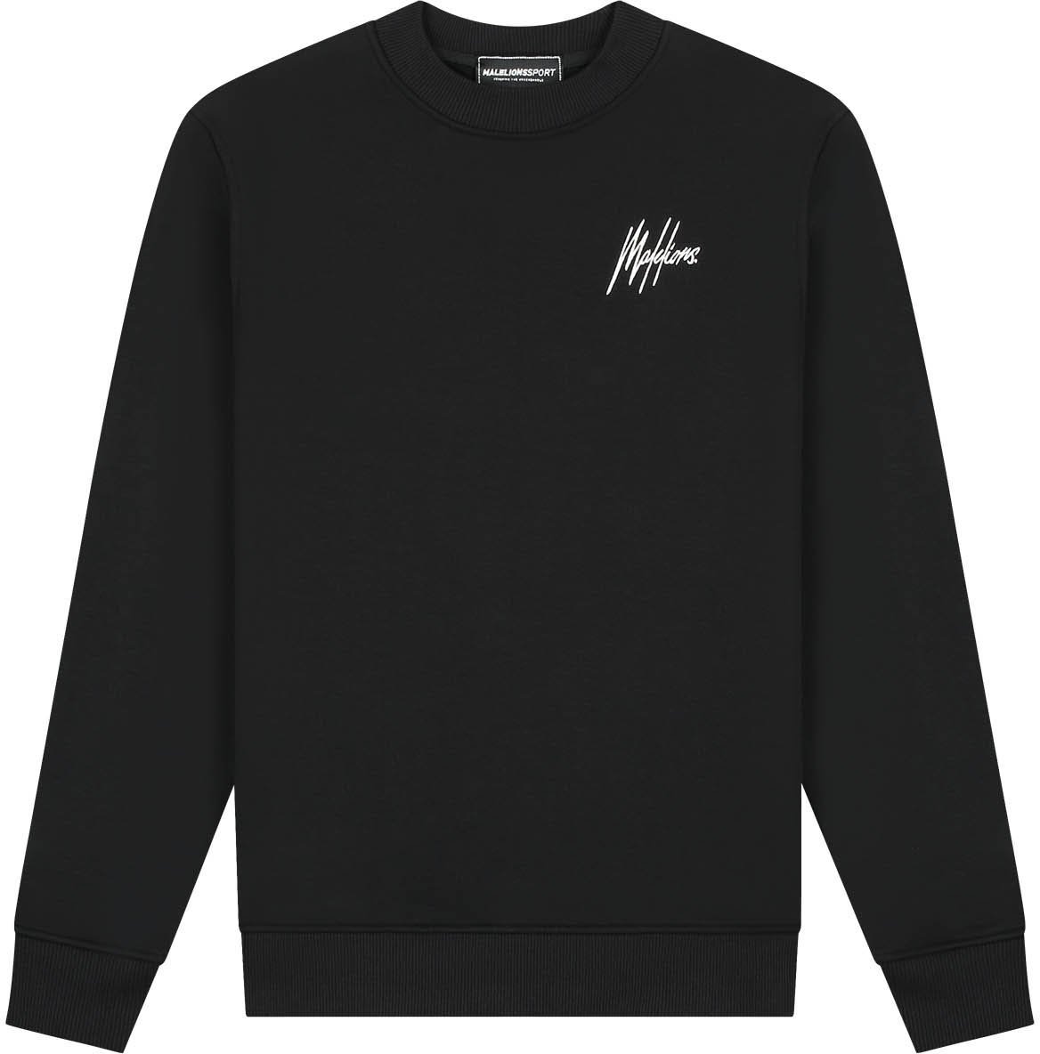 Malelions Malelions Sport Logo Sweater Zwart