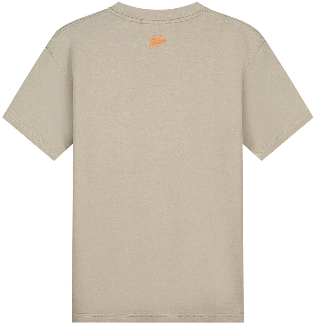 Malelions Malelions Sport Oversized Counter T-Shirt Oranje