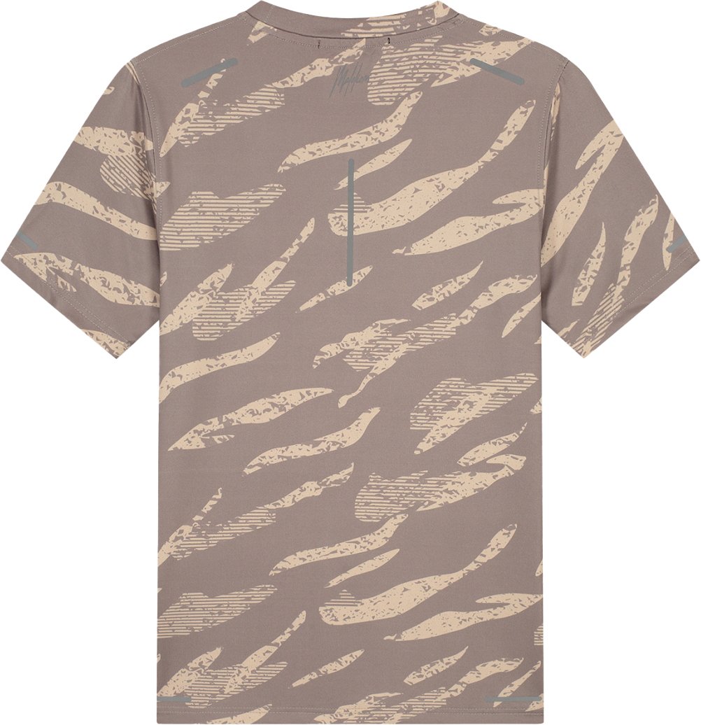 Malelions Malelions Sport Camo T-Shirt Beige