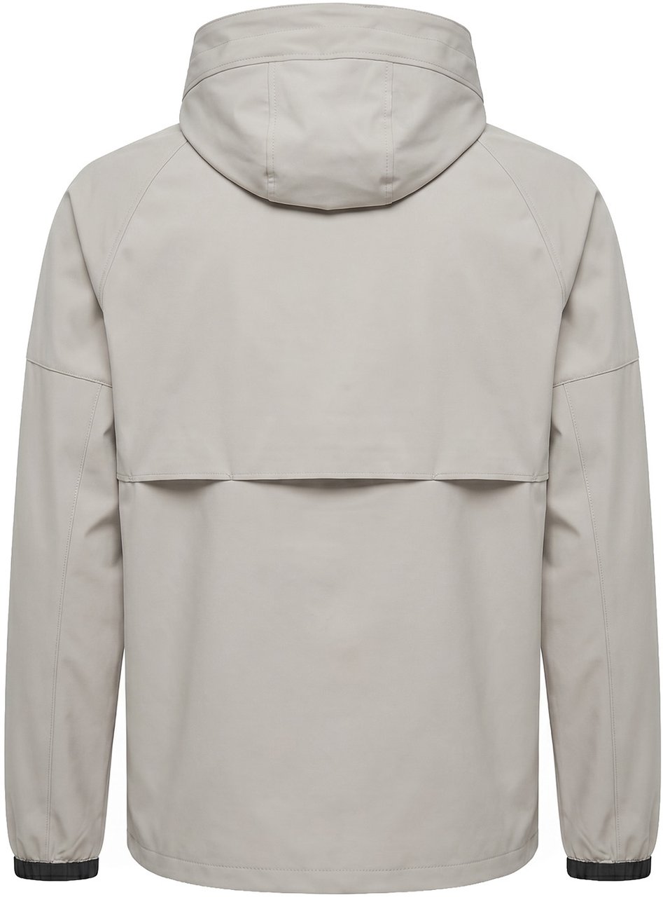 Malelions Sport Deuce Hooded Zip Jacket Beige