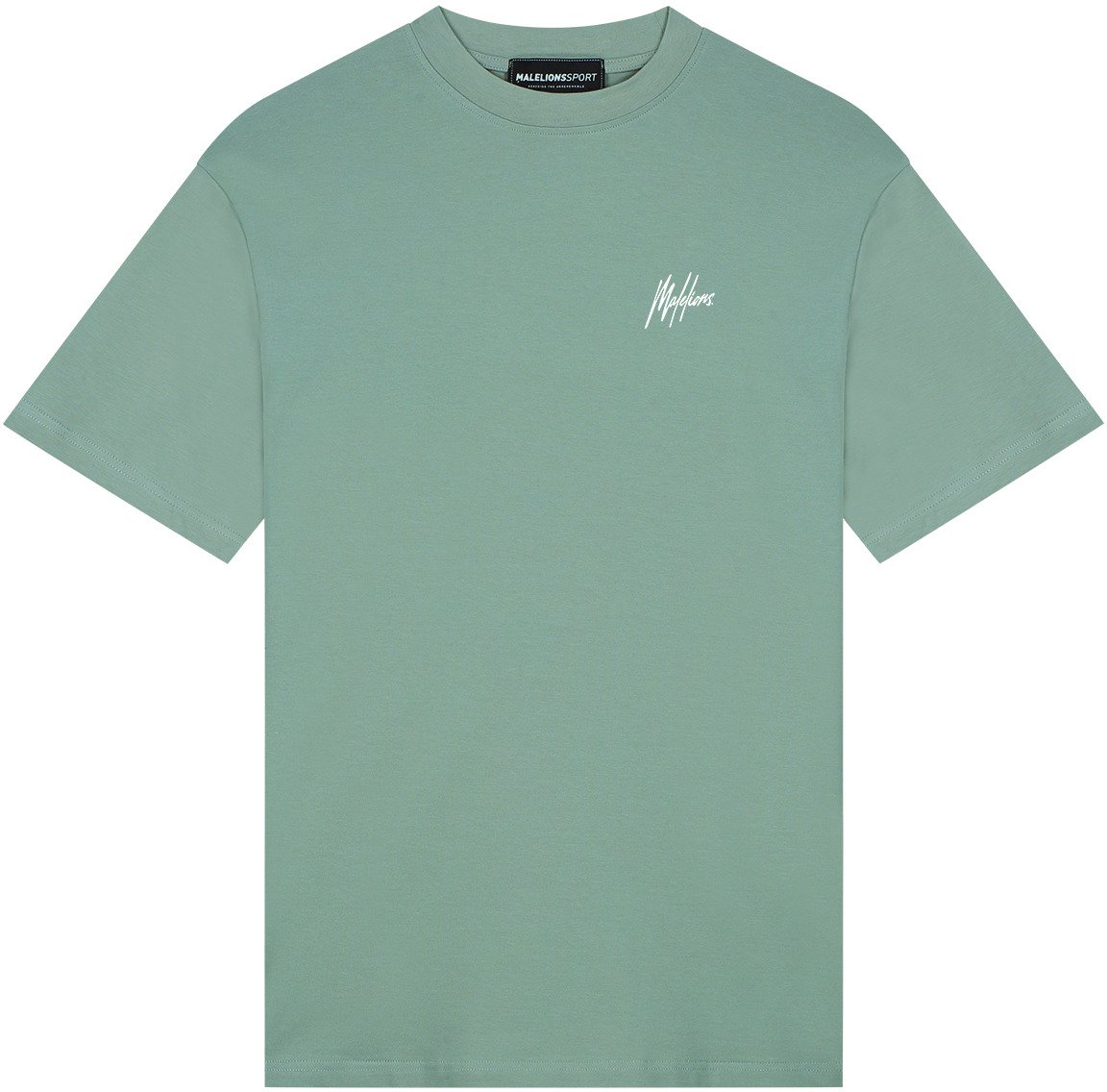 Malelions Malelions Sport Regular Running T-Shirt Groen