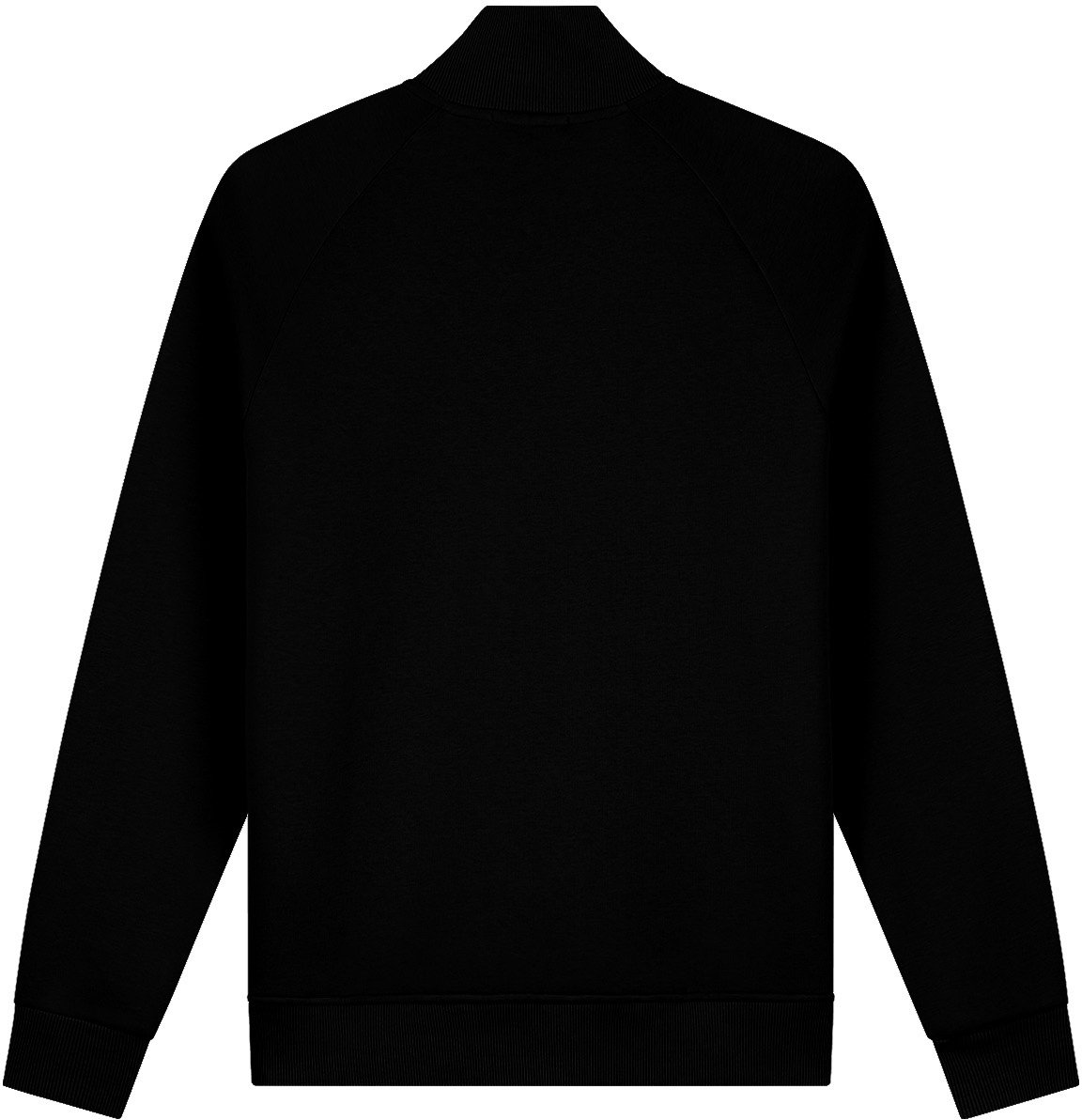 Malelions Malelions Sport Logo Raglan Half Zip Sweater Zwart