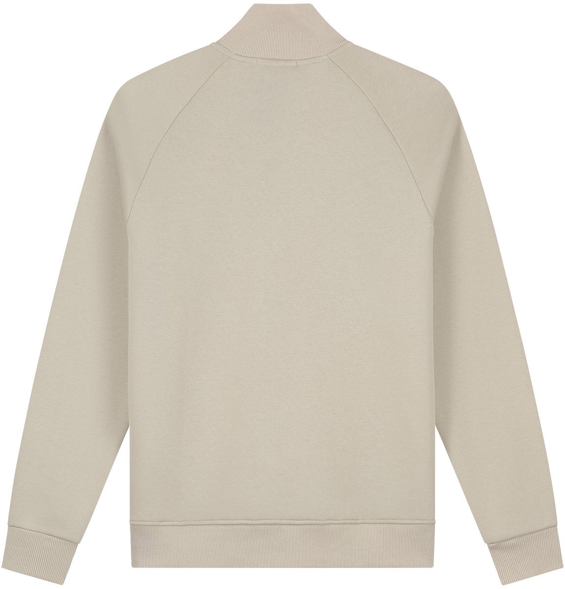 Malelions Malelions Sport Logo Raglan Half Zip Sweater Beige